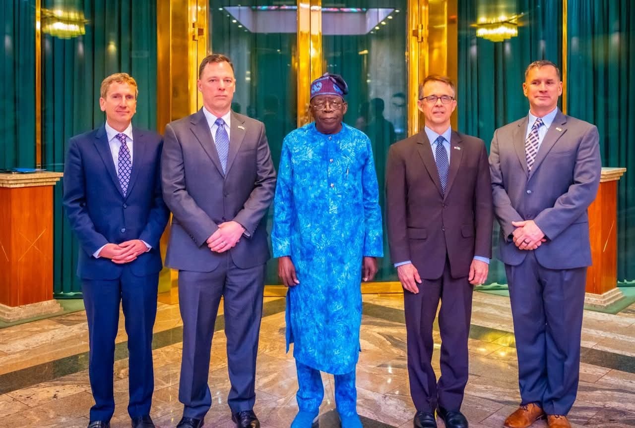 Tinubu Meets AFRICOM Chief in Abuja