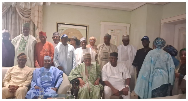 Atiku, Makinde Hold Private Meeting With IBB