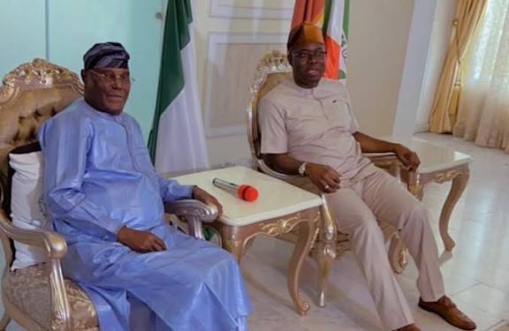 Atiku, Makinde Hold Private Meeting With IBB