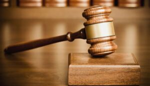 Court Gavel.