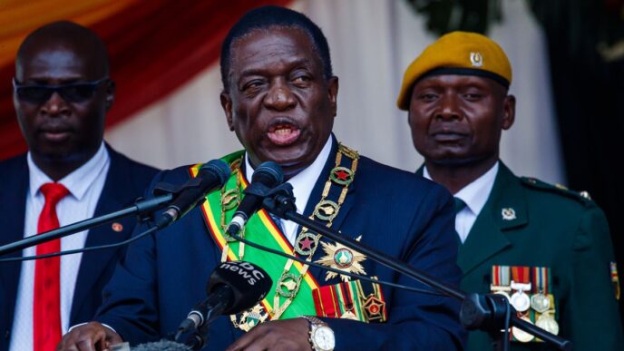 Zimbabwe Opposition Says Constitutional 'Coup' Under Way