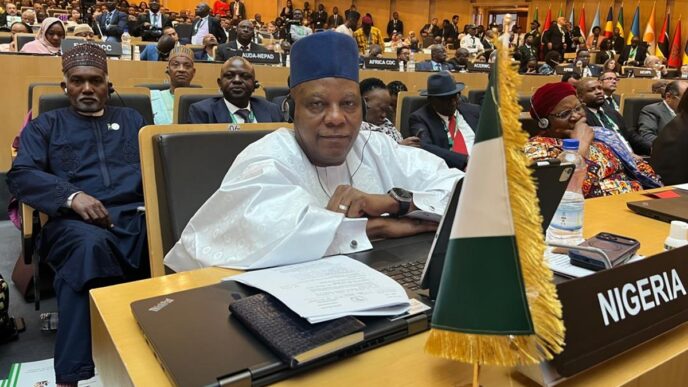 VP Shettima Attends 39th AU Summit's Opening Session