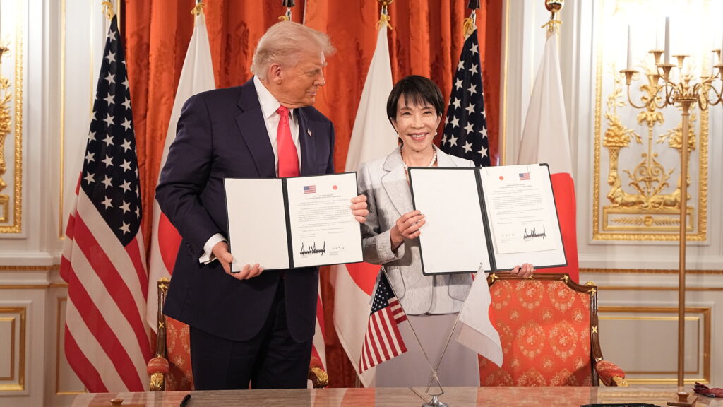 Japan Begins First Phase of $550 Billion Investment –  Trump