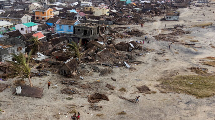 Madagascar Cyclone Leaves 20 Dead