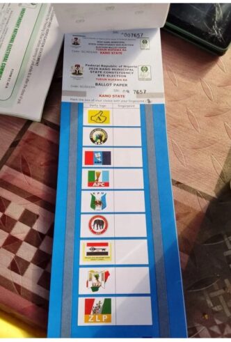 PDP, NNPP, ADC Not on Kano By-Election Ballot