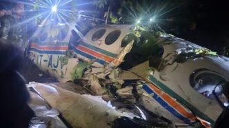 Medical Air Plane Crashes in India with Seven Aboard