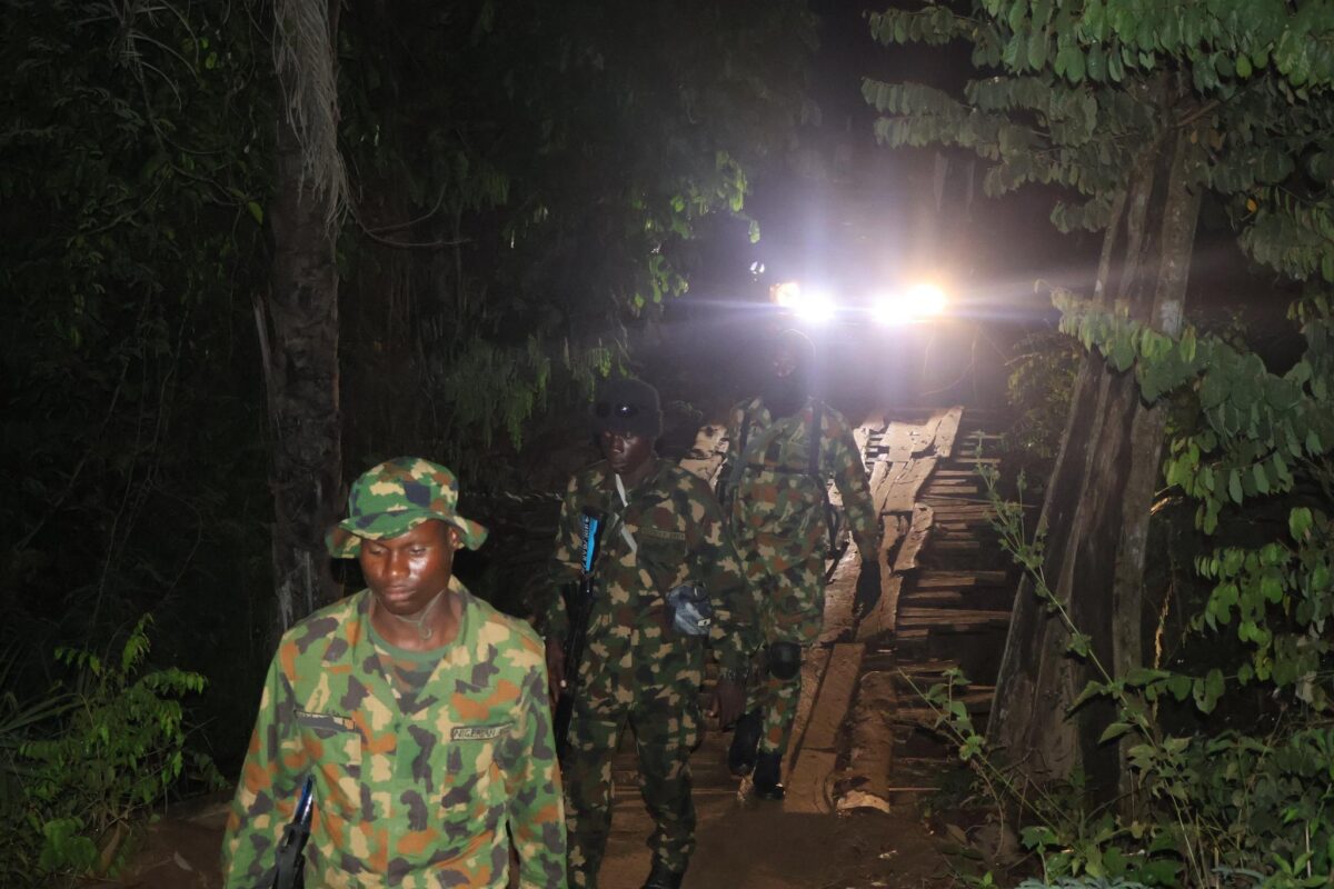 Security Forces Arrest Kidnap Gang in Edo Forest