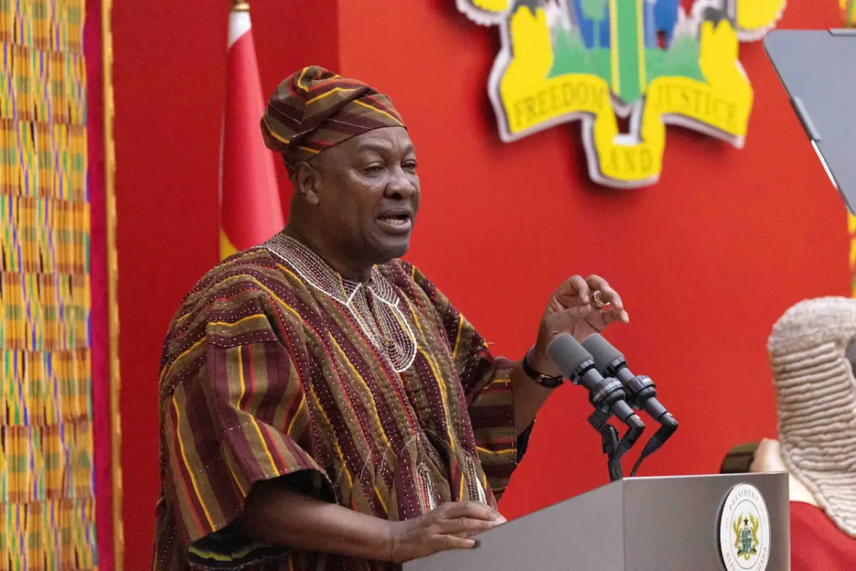 Ghana’s Economy “Back,” President Mahama Says