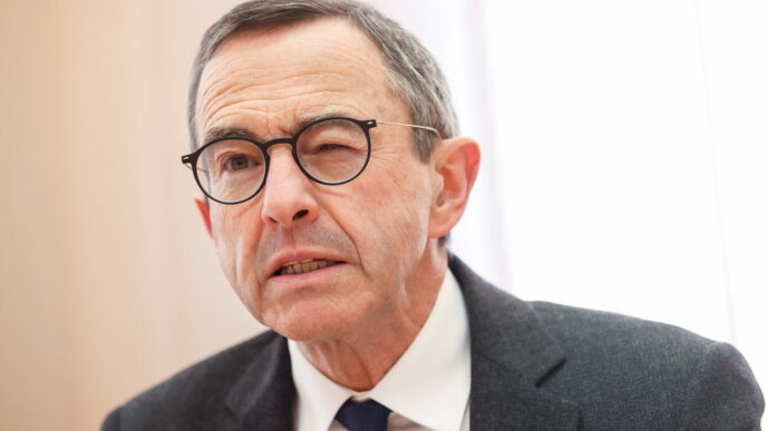 Bruno Retailleau enters the 2027 French race. Credit: DNA