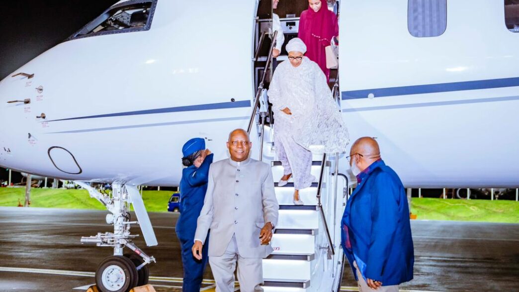 Shettima Arrives Ethiopia for AU Summit