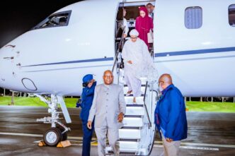 Shettima Arrives Ethiopia for AU Summit