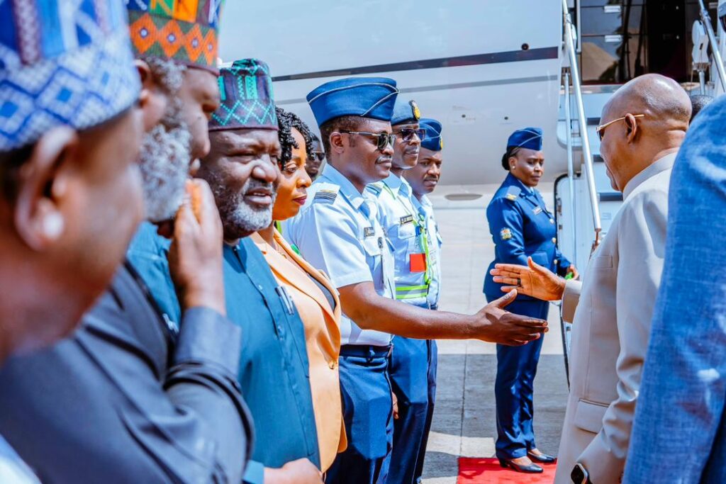 Shettima Departs Abuja for African Union Summit