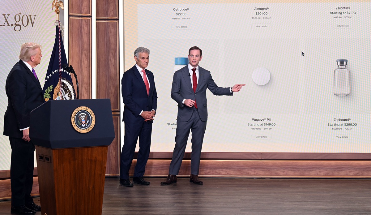 Trump Launches ‘TrumpRx’ Discount Drug site