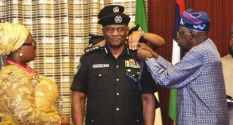 Acting IGP Tunji Disu Arrives Aso Rock for Decoration