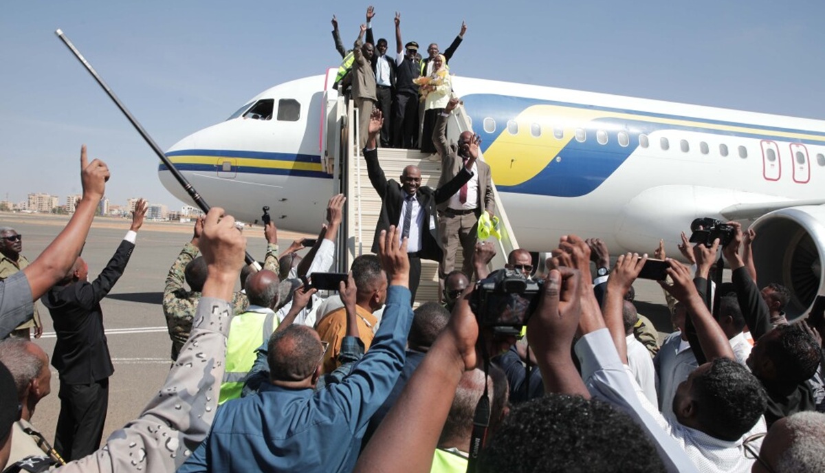 Second Commercial Flight Lands at Sudan Airport