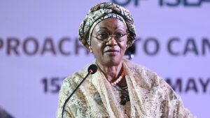 Remi Tinubu Defends Akara Comment, Urges Charity.