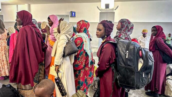 179 Nigerians Evacuated from Sudan (News Central TV)