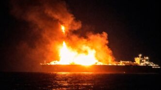 Russia Blames Ukraine for Gas Tanker Explosions off Libya