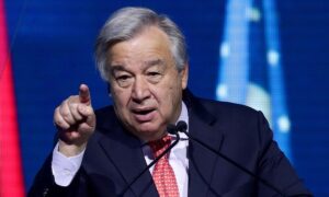 Middle East Near ‘Breaking Point’, UN Chief Warns