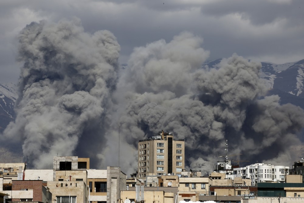 Israel Strikes Iran as Blasts Rock Tehran Again