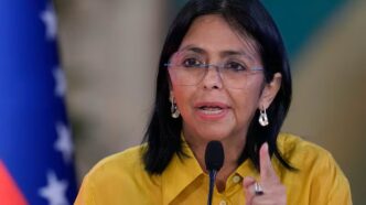 Venezuelan President Delcy Rodriguez