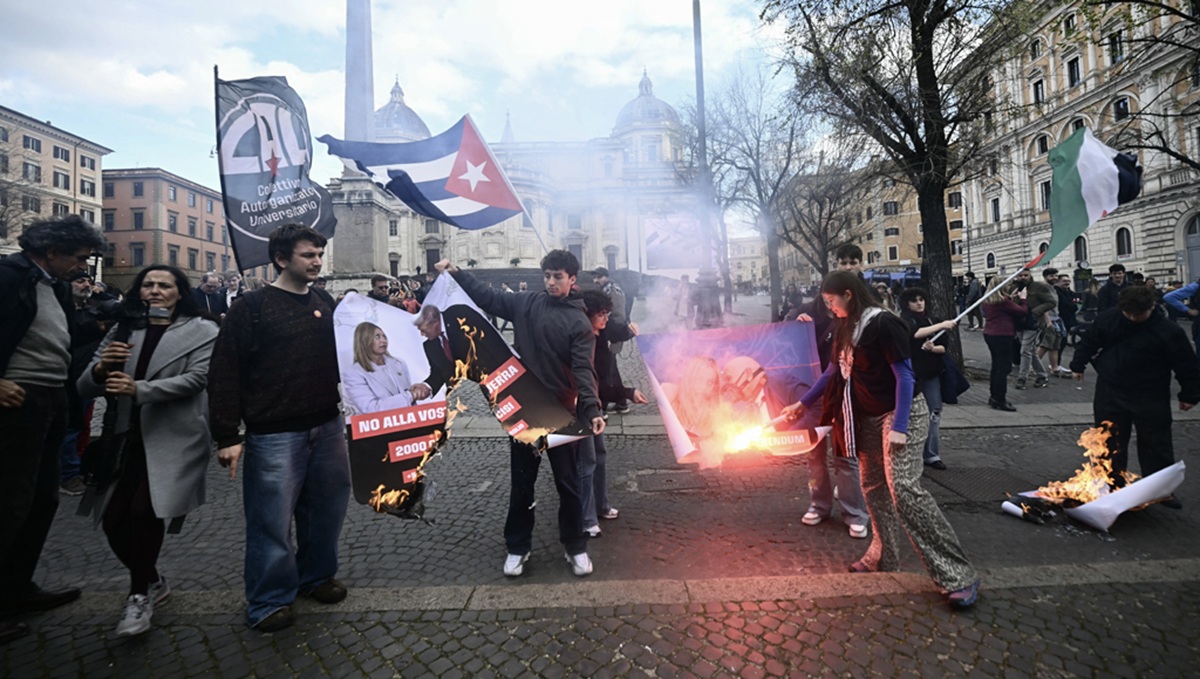 Thousands Protest Against Judicial Reforms in Rome