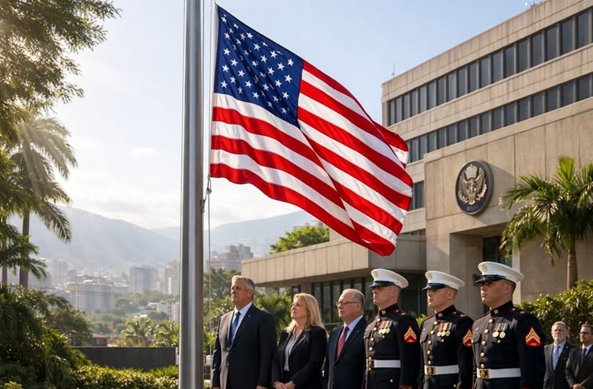 US Reopens Embassy in Venezuela After Seven-Year Closure