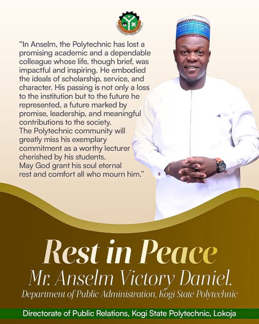 Kogi Polytechnic Loses Two Lecturers (News Central TV).