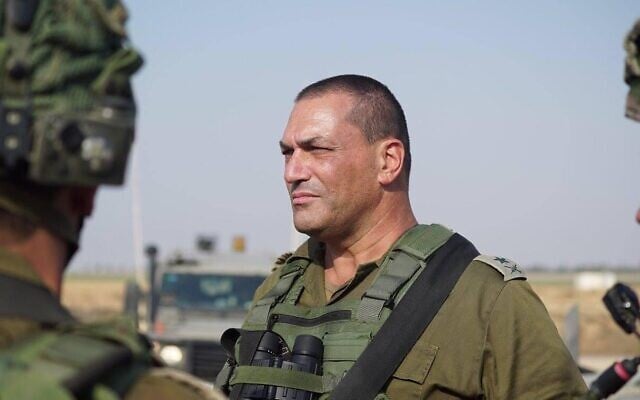 Maj. Gen. Eyal Zamir in an undated photo. (Israel Defense Forces)