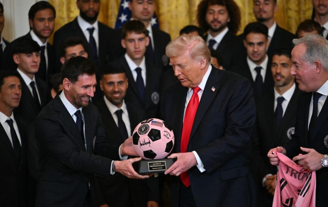 Trump Honours Messi, Teammates after MLS Cup Triumph