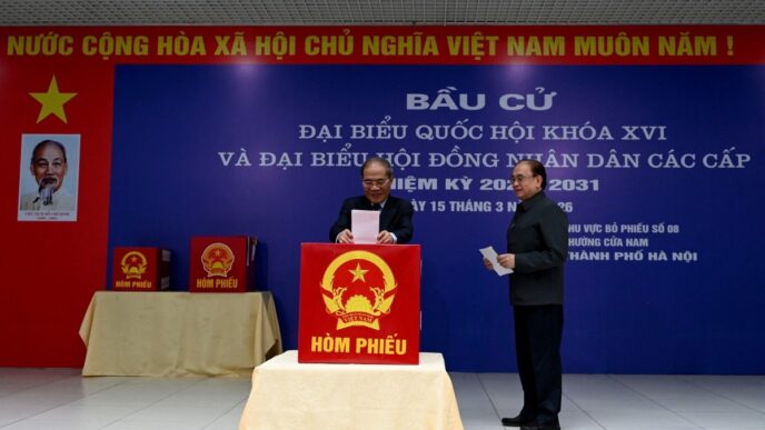 Voting Begins in Vietnam Legislative Election