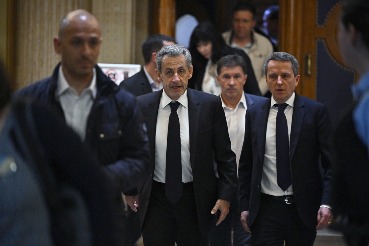Sarkozy Denies Charges at Libya Funding Appeal Trial