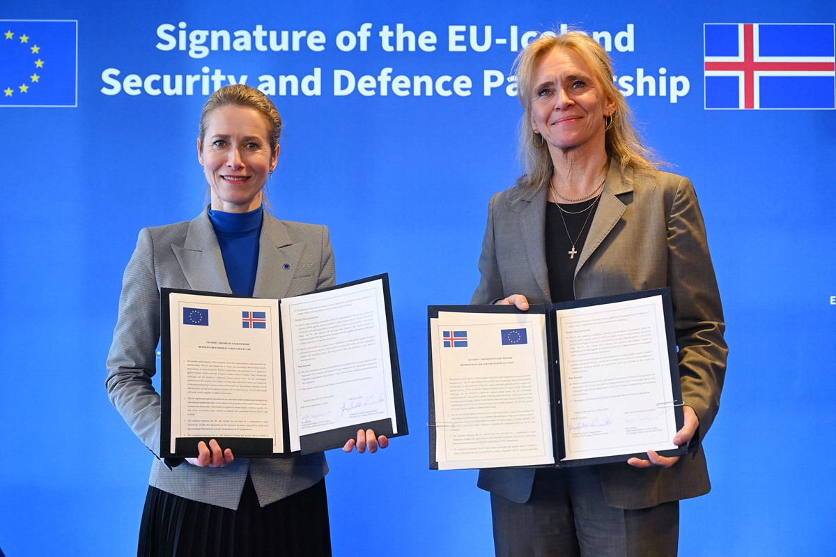 EU, Iceland Sign Defence Cooperation Pact