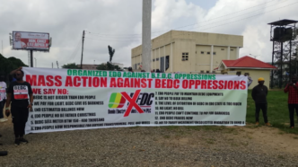 Edo Residents Demand Stable Power Supply. (News Central) Credit: The Sun