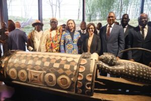 France Returns Looted Talking Drum to Ivory Coast (News Central TV)