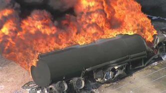 Gas Tanker Explodes in Lagos