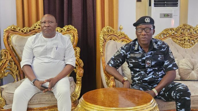 Delta Police Commissioner Visits Ozoro After 'Raping Festival' (News Central TV)