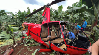 Helicopter Crash (News Central TV)