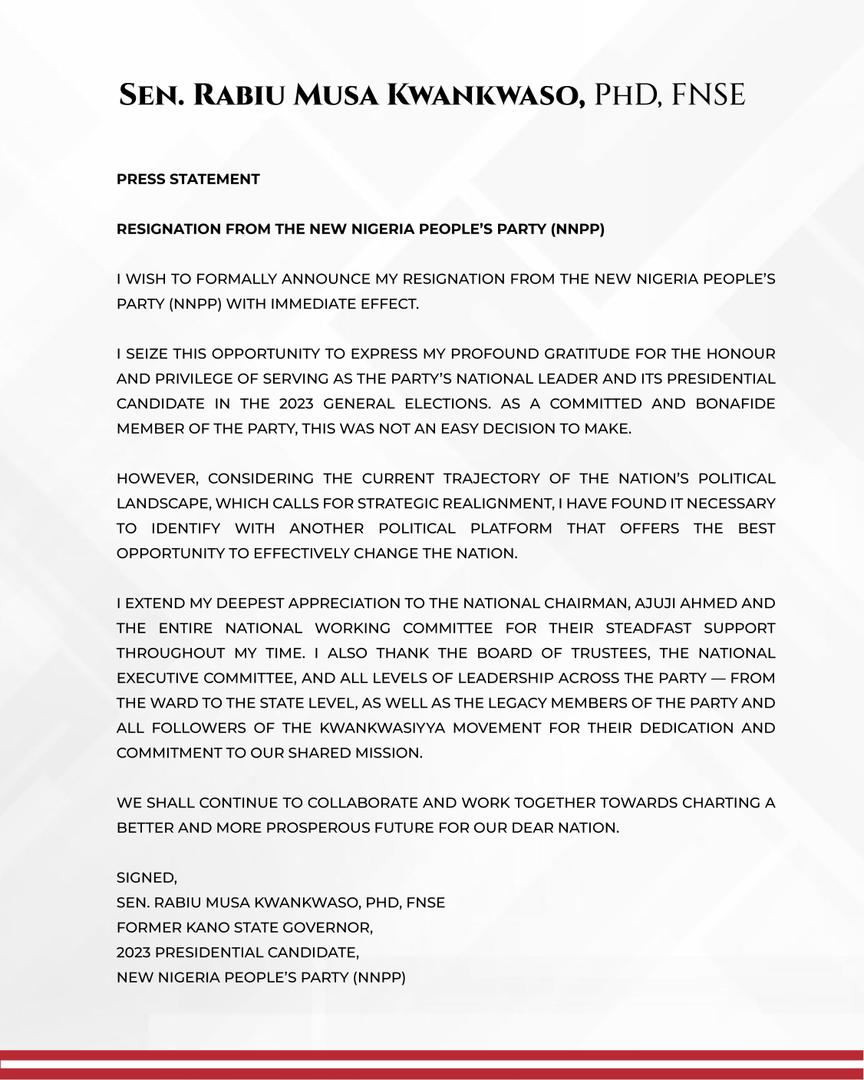 Kwa Kwasu Dumps NNPP (News Central TV)