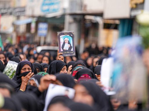 Iran Holds Funeral for 165 Girls Killed in War