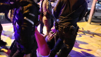 Israeli Police Disperse Tel Aviv Anti-War Protests