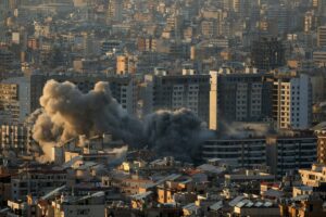 Israeli Strikes Displace 100,000 in Lebanon (NewsCentral TV)