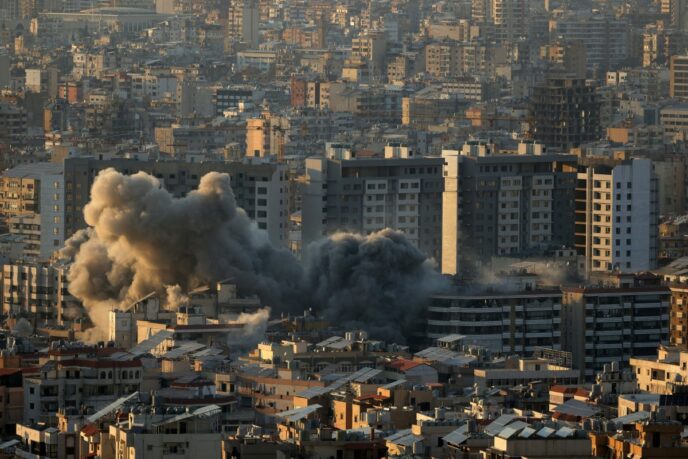 Israeli Strikes Displace 100,000 in Lebanon (NewsCentral TV)