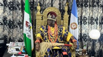 In Pictures: News Central Visits the Asagba of Asaba Palace