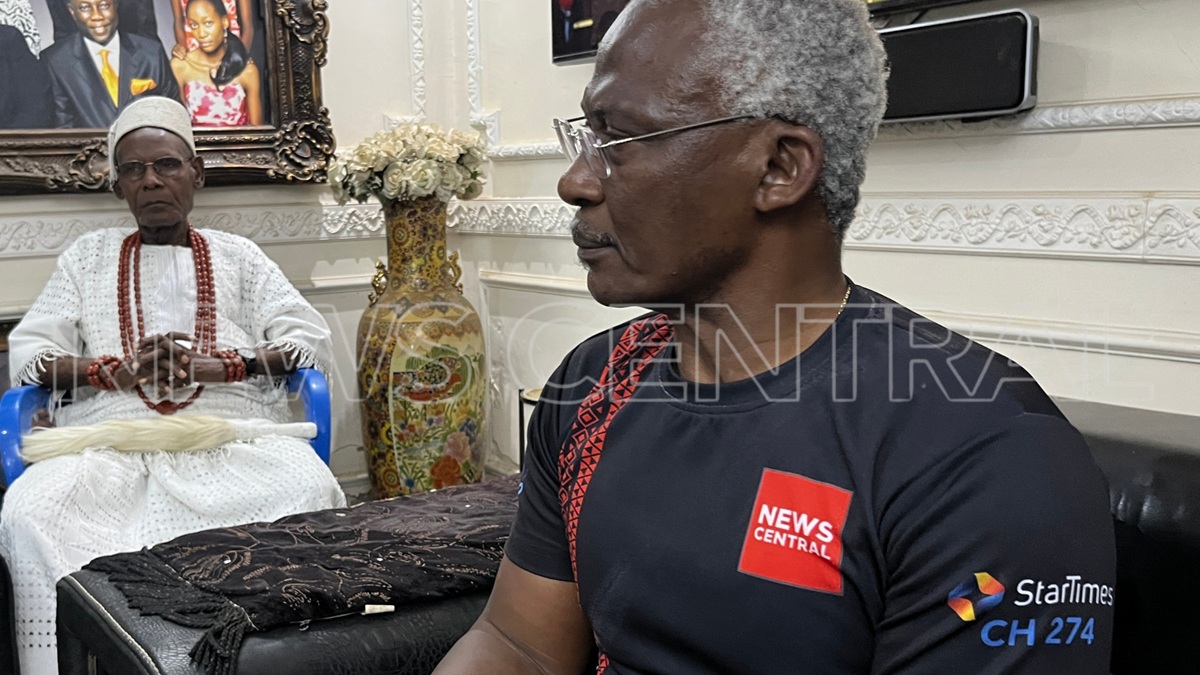 In Pictures: News Central Visits the Asagba of Asaba Palace