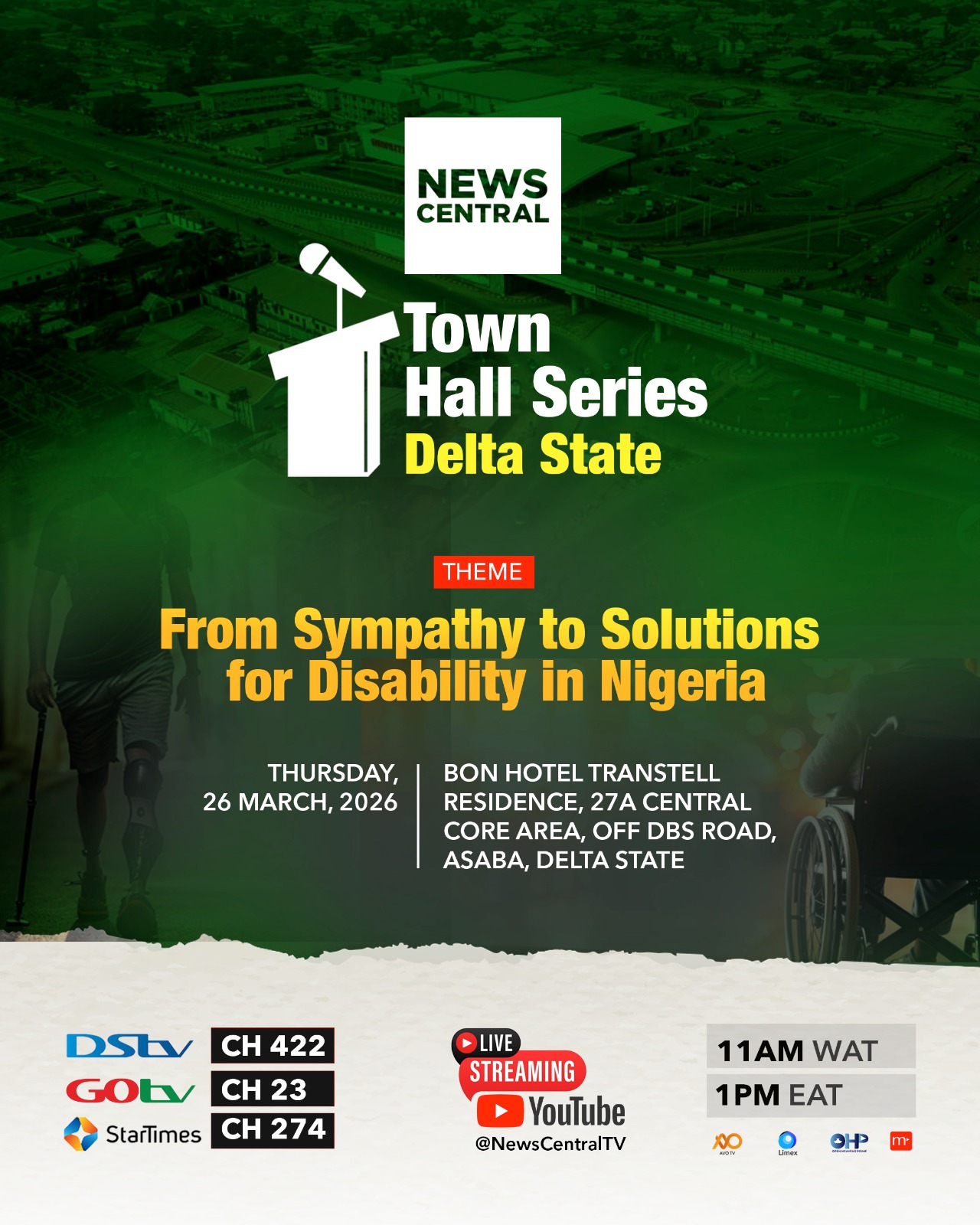 People With Disability Take Centerstage in News Central’s Town Hall