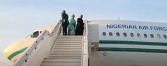 Tinubu, First Lady Return to Nigeria After UK State Visit