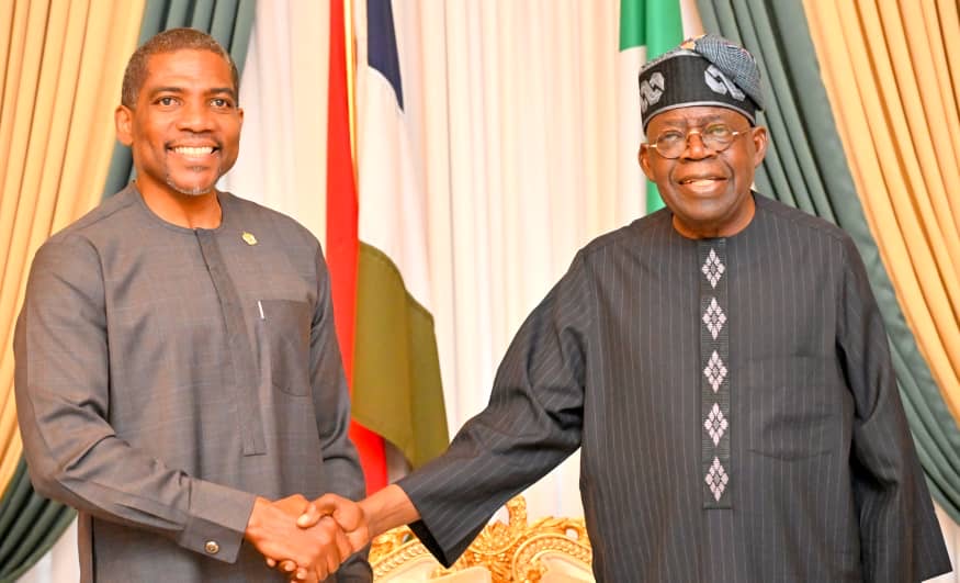 Tinubu Hosts Saint Kitts Prime Minister in Abuja