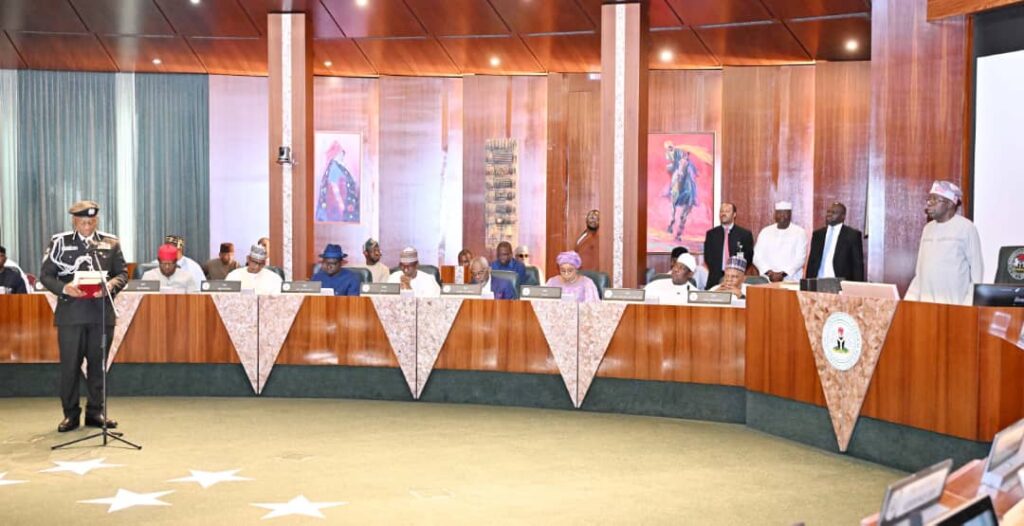 Tinubu Swears In Tunji Disu as 23rd IGP