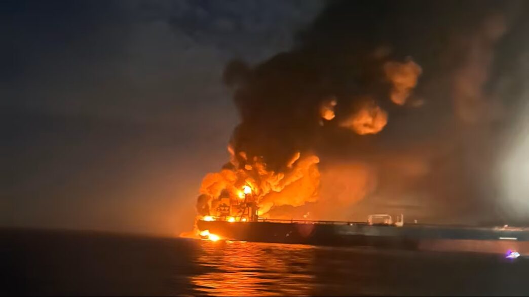 Russia Blames Ukraine for Gas Tanker Explosions off Libya